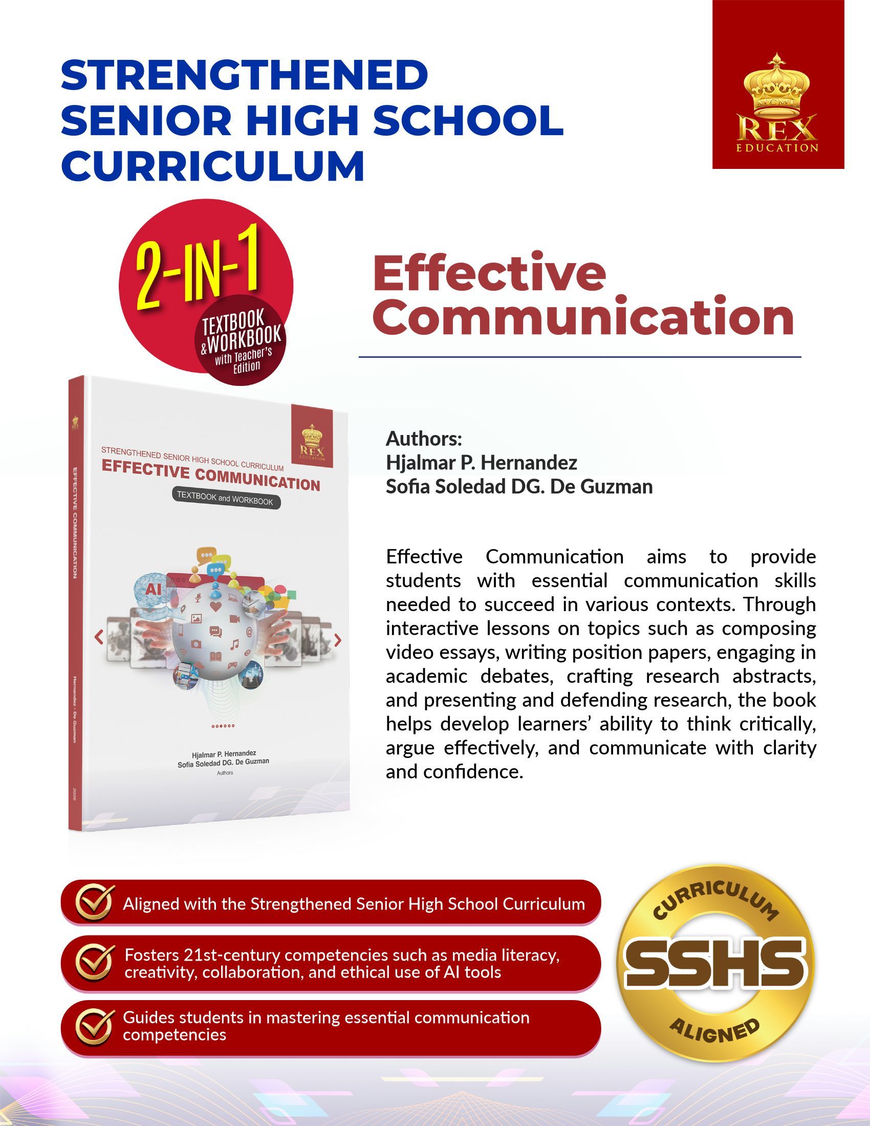 Rex Education - SSHS Effective Communication